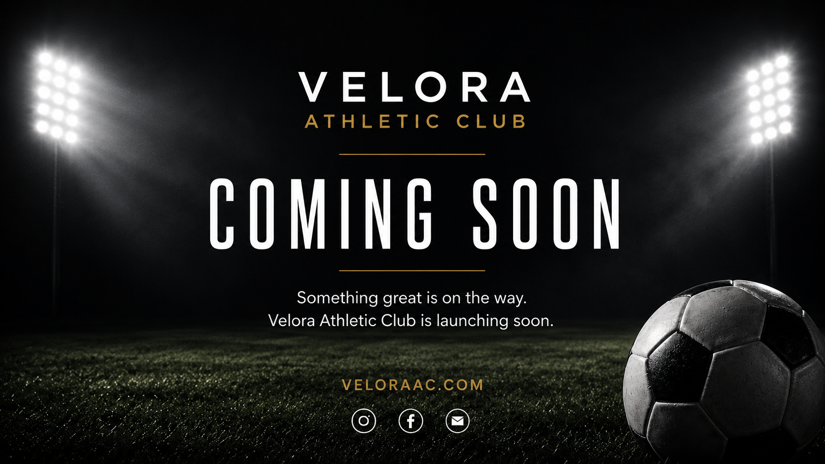 Velora Athletic Club Coming Soon